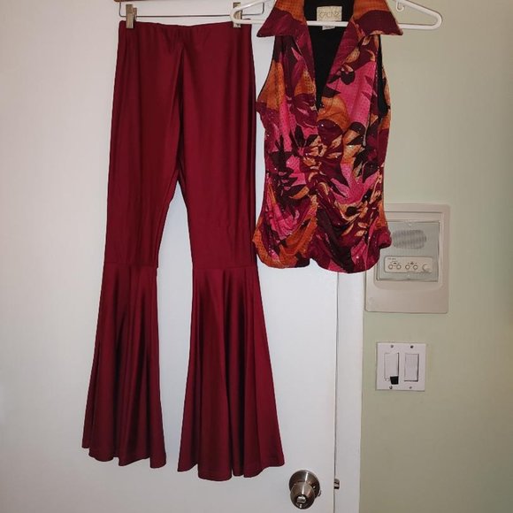 Palasso Pants With Matching Gliter Top - Picture 1 of 1